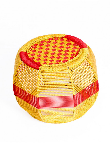 RMU0003 - Tabouret en métal tressé