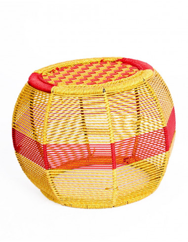 RMU0003 - Tabouret en métal tressé