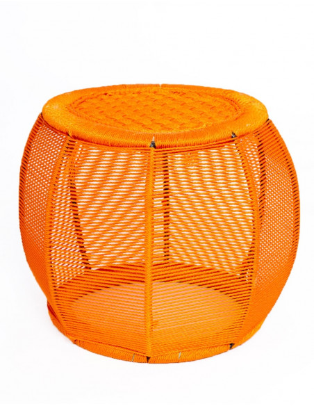 RMU0003 - Tabouret en métal tressé