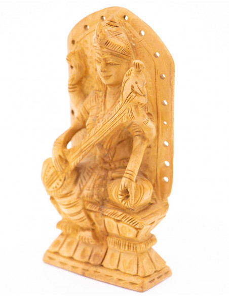 TST0604 - Goddess Saraswati Statue