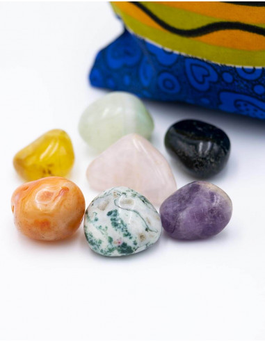 TPI0004 - Borsa con 7 Pietre Chakra