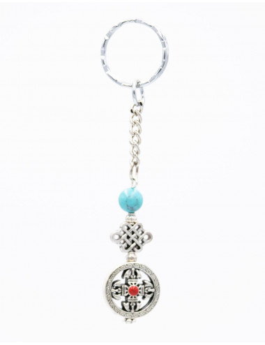 CPQ0103 - Chaveiro Dharma tibetano 2