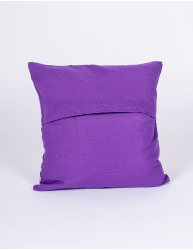 RCJ00338 - Housse de coussin Kimago violette...