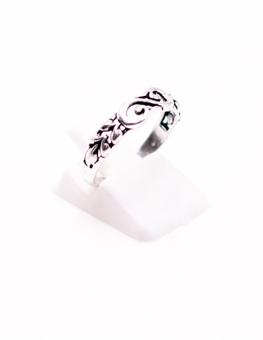 SAN0135C – Handgefertigter Silberring mit...