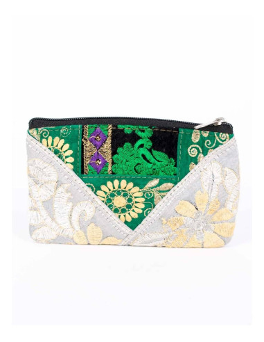 BMO0002C - Large handcrafted India Kimago purse