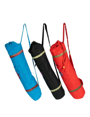 BYG0003 - Sac pour tapis de yoga Om, Coton,...