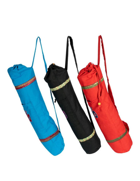 BYG0003 - Bolsa para tapete de ioga Om, algodão, Índia Kimago