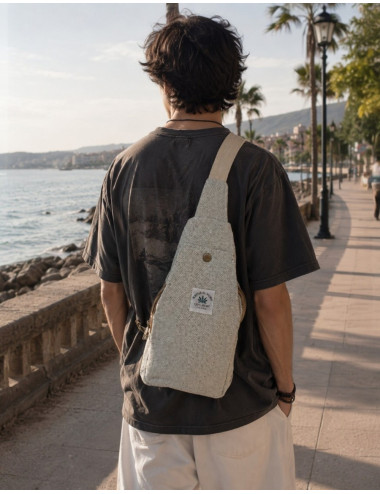 BMH0027N - Zaino triangolare India Kimago unisex in...